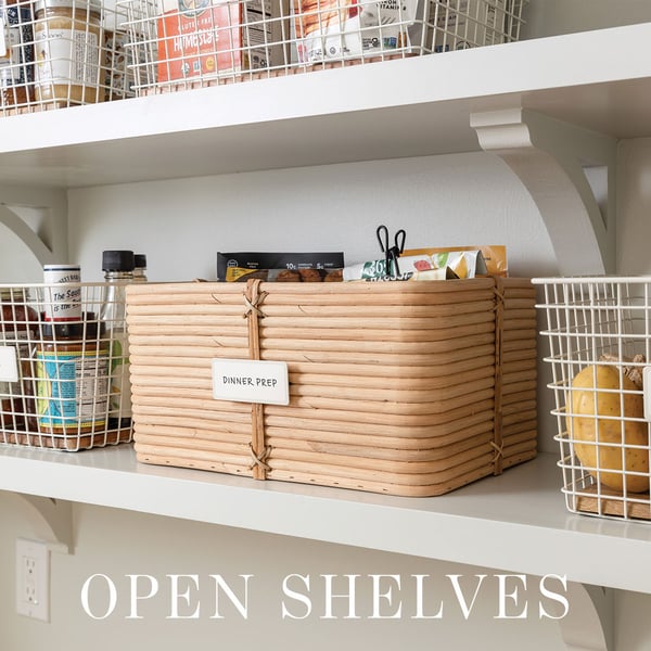 Open Shelves